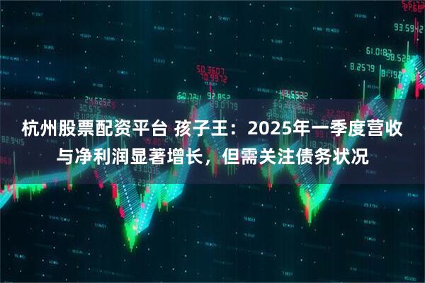 杭州股票配资平台 孩子王：2025年一季度营收与净利润显著增长，但需关注债务状况