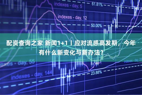 配资查询之家 新闻1+1丨应对流感高发期，今年有什么新变化与新办法？